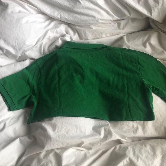 Vintage Cropped Polo Shirt - Picture 6 of 6